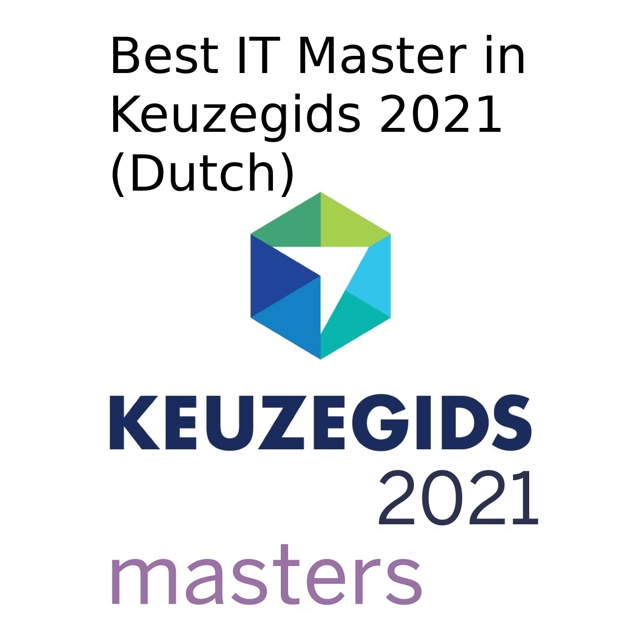Best IT Master in Keuzegids 2021 (Dutch) 